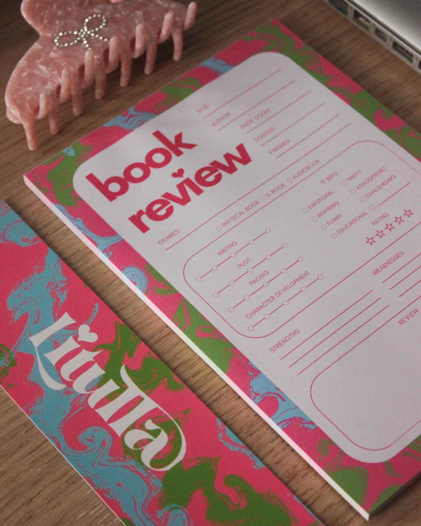 Book Review Notepad